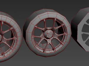 Realistic Mobile Car 06 Modello 3D