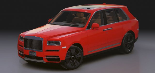 Realistic Mobile Car 07 Model 3D .c4d .max .obj .3ds .fbx .stl .blend 