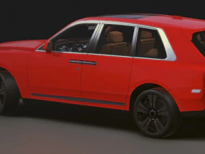 Realistic Mobile Car 07 3D Model