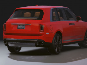 Realistic Mobile Car 07 Model 3D