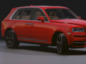 Realistic Mobile Car 07 Model 3D