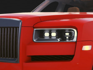 Realistic Mobile Car 07 Model 3D