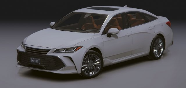 Realistic Mobile Car 08 3D 模型 .c4d .max .obj .3ds .fbx .stl .blend 