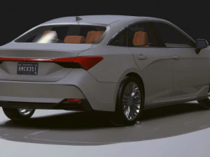Realistic Mobile Car 08 3D Model