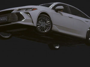 Realistic Mobile Car 08 3D Model