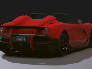 Realistic Mobile Car 09 3D Model