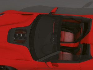 Realistic Mobile Car 09 3D Model