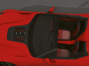 Realistic Mobile Car 09 3D Model