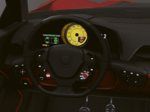 Realistic Mobile Car 09 3D Model