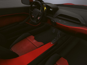 Realistic Mobile Car 09 3D Model