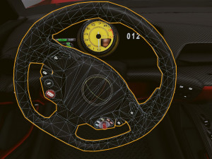 Realistic Mobile Car 09 3D Model