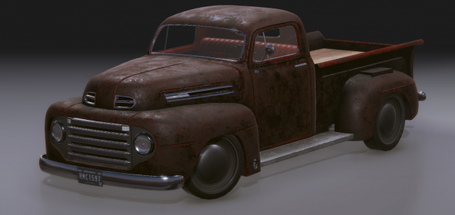 Realistic Mobile Car 10 Model 3D .c4d .max .obj .3ds .fbx .stl .blend 