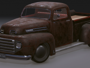Realistic Mobile Car 10 3D-Modell