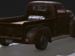 Realistic Mobile Car 10 Model 3D