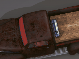 Realistic Mobile Car 10 Model 3D
