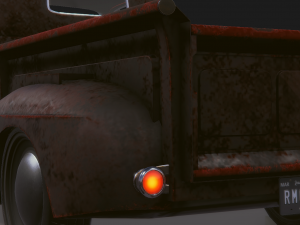 Realistic Mobile Car 10 Model 3D