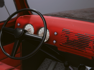 Realistic Mobile Car 10 Model 3D