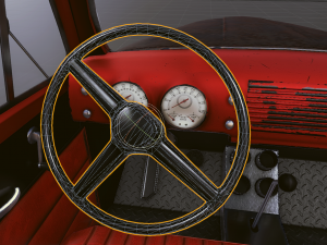 Realistic Mobile Car 10 Model 3D