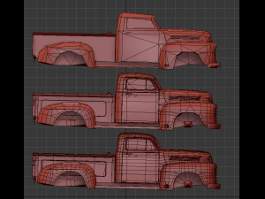 Realistic Mobile Car 10 Model 3D