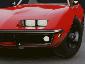 Realistic Mobile Car 11 3D Model