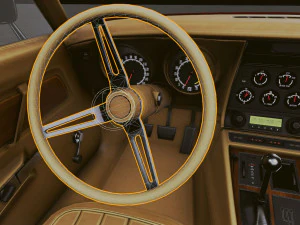 Realistic Mobile Car 11 3D Model