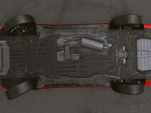 Realistic Mobile Car 11 3D Model