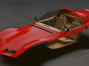Realistic Mobile Car 11 3Dモデル
