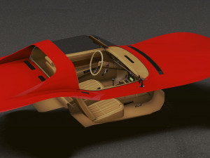 Realistic Mobile Car 11 3Dモデル
