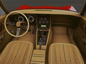 Realistic Mobile Car 11 3D Model