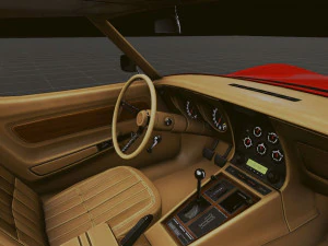 Realistic Mobile Car 11 3D Model
