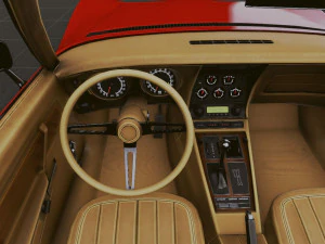 Realistic Mobile Car 11 3D Model