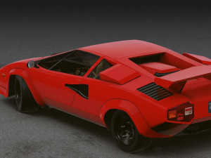 Realistic Mobile Car 12 Model 3D