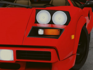 Realistic Mobile Car 12 Model 3D