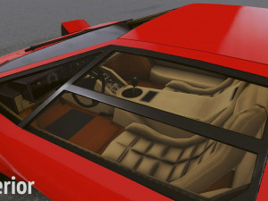 Realistic Mobile Car 12 Model 3D
