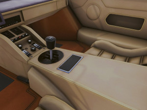 Realistic Mobile Car 12 Model 3D