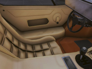 Realistic Mobile Car 12 Model 3D