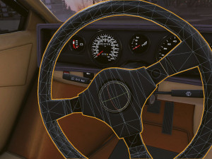 Realistic Mobile Car 12 Model 3D
