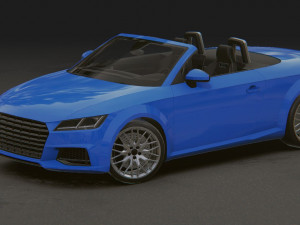 Realistic Mobile Car 14 3D-Modell
