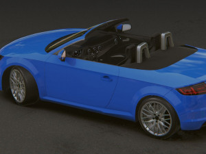 Realistic Mobile Car 14 3D मॉडल
