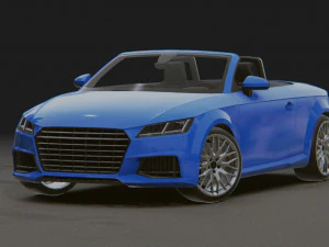 Realistic Mobile Car 14 3D Model