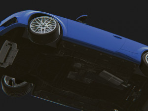 Realistic Mobile Car 14 3D मॉडल