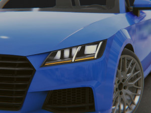 Realistic Mobile Car 14 3D मॉडल