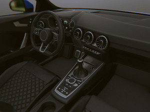 Realistic Mobile Car 14 3D मॉडल
