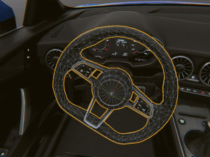 Realistic Mobile Car 14 3D मॉडल