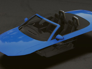 Realistic Mobile Car 14 3D मॉडल