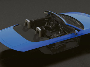 Realistic Mobile Car 14 3D मॉडल