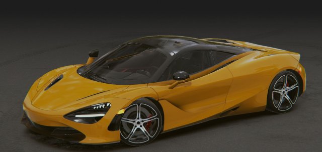 Realistic Mobile Car 15 Model 3D .c4d .max .obj .3ds .fbx .stl .blend 
