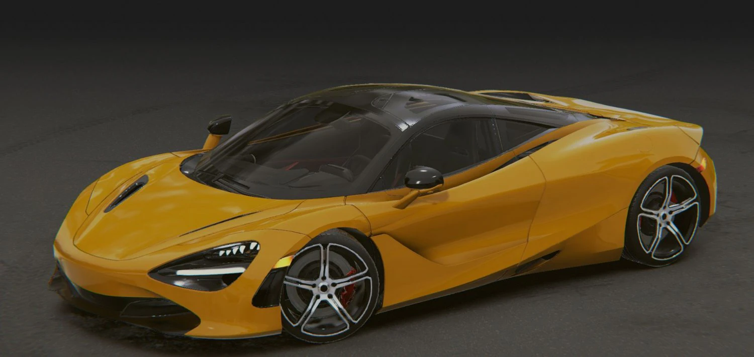 Realistic Mobile Car 15 3D Model .c4d .max .obj .3ds .fbx .stl .blend 