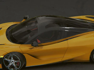 Realistic Mobile Car 15 3D Model