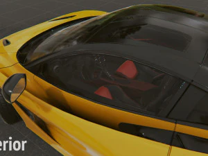 Realistic Mobile Car 15 3D Model